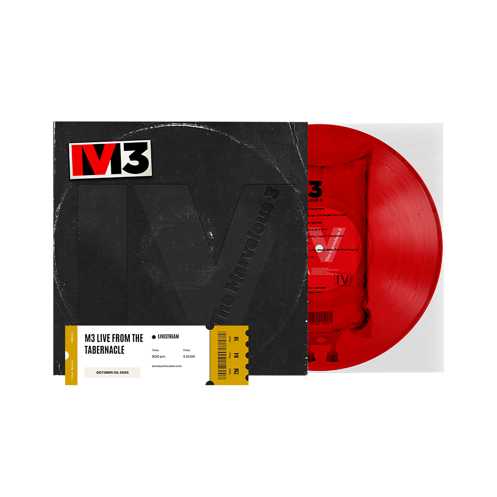 Marvelous 3 IV Red Vinyl + Live From The Tabernacle Livestream Ticket