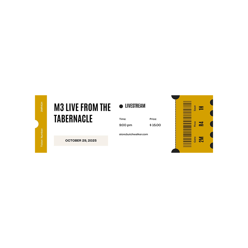 Marvelous 3 Live From The Tabernacle Livestream Ticket