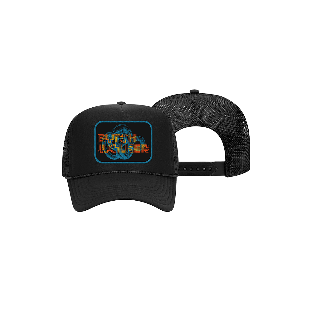 Black Snake Patch Trucker Hat