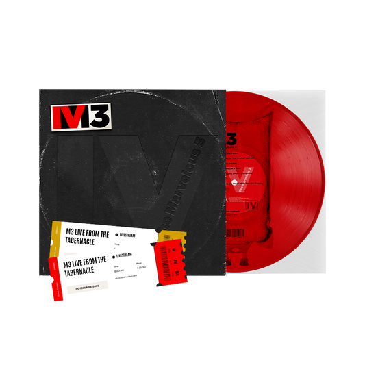 Marvelous 3 IV Red Vinyl + Live From The Tabernacle Livestream Ticket