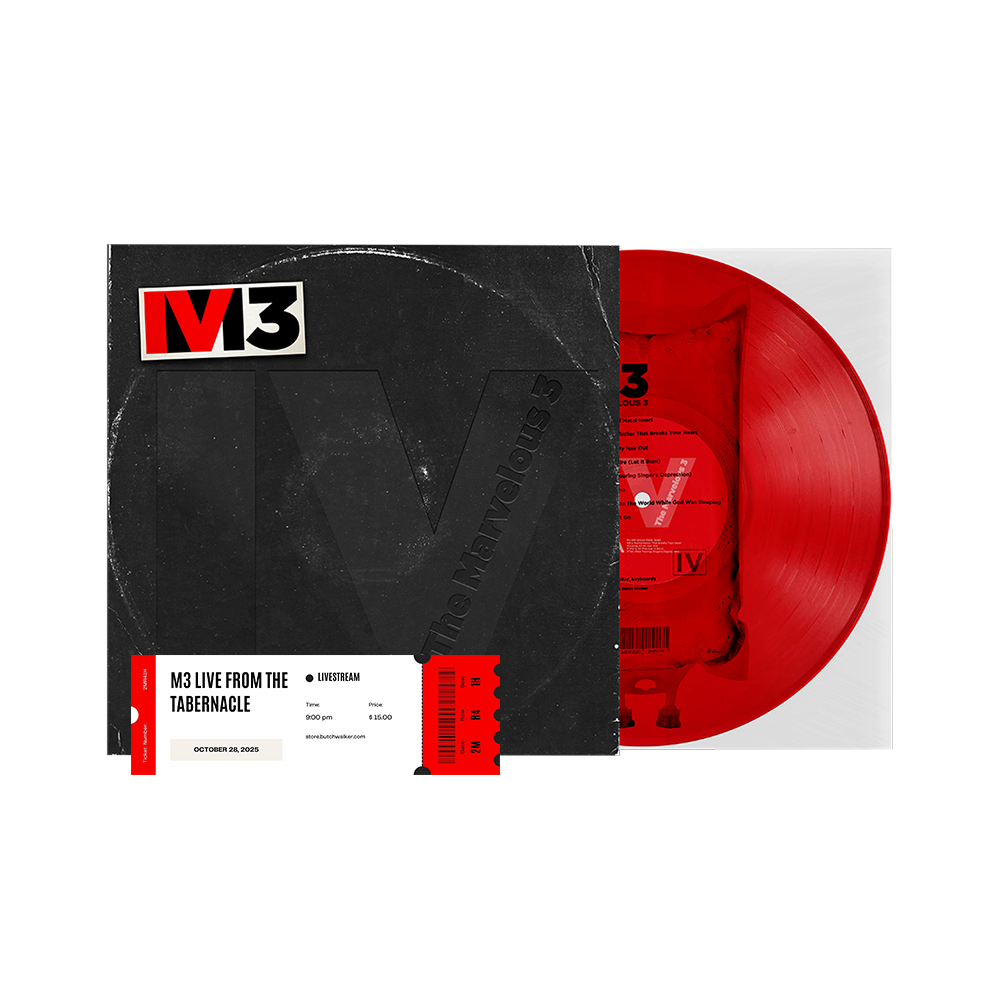 Marvelous 3 IV Red Vinyl + Live From The Tabernacle Livestream Ticket