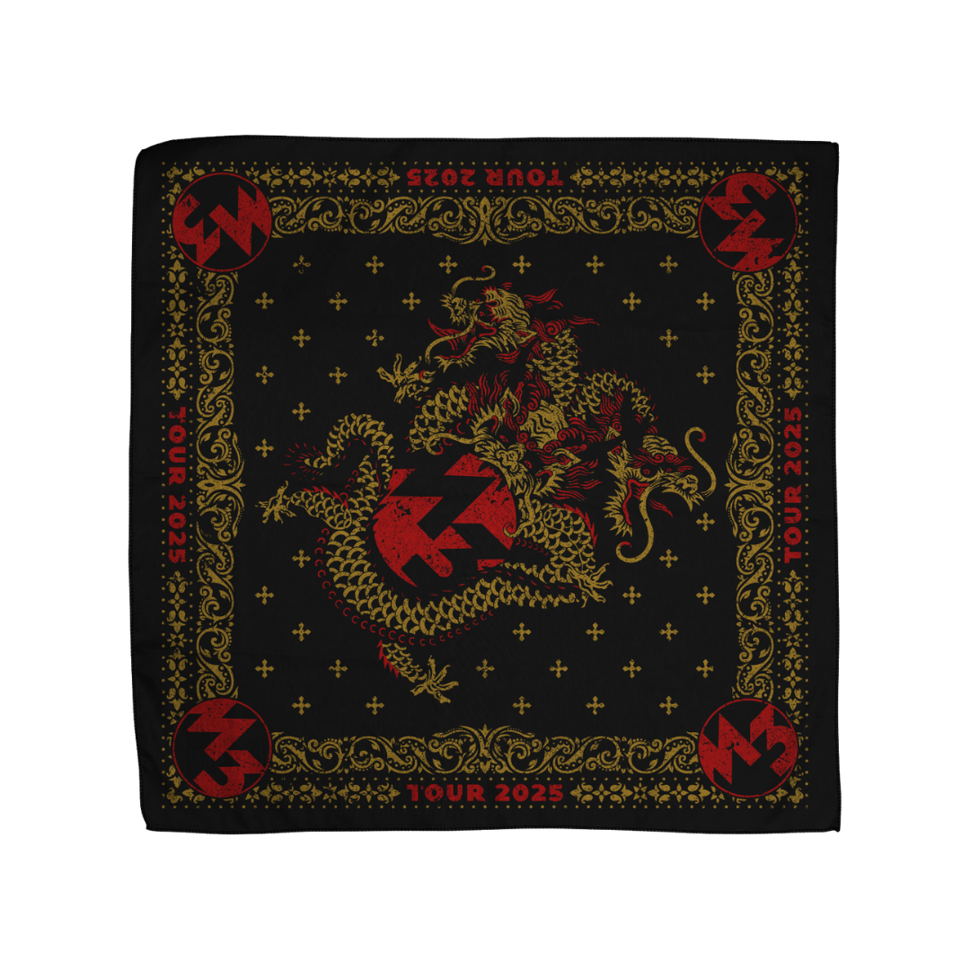 Gold Dragon Bandana