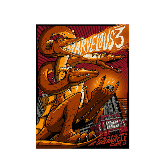 Marvelous 3 Live From the Tabernacle Show Poster