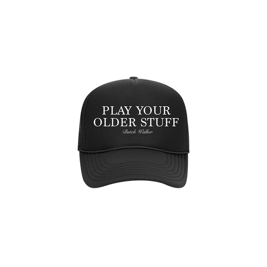 Play Your Old Stuff Black Trucker Hat